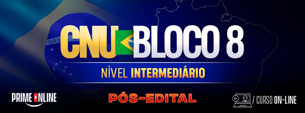 Logo [ON-LINE] CNU | BLOCO 08 - NÍVEL INTERMEDIÁRIO - PÓS EDITAL