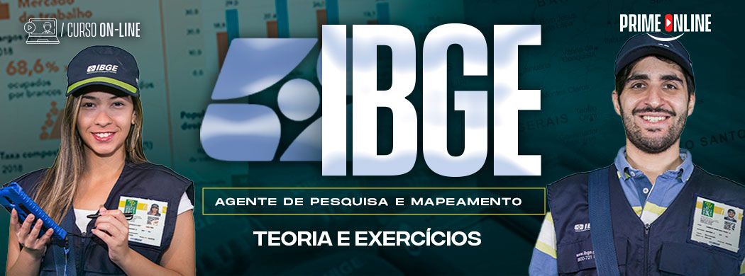 Logo [ON-LINE] IBGE - AGENTE DE PESQUISA E MAPEAMENTO - TEMPORÁRIO