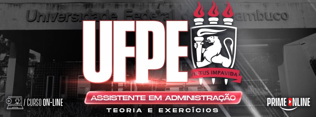 Logo [ON-LINE] UFPE - Assistente em Administração - PÓS EDITAL