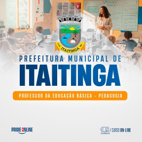 Logo [ON-LINE] PREFEITURA DE ITAITINGA - PROFESSOR DA EDUCAÇÃO BÁSICA PEDAGOGIA