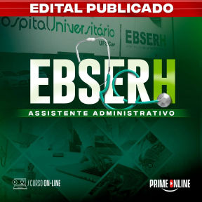 Logo [ON-LINE] EBSERH | ASSISTENTE ADMINISTRATIVO - PÓS-EDITAL 