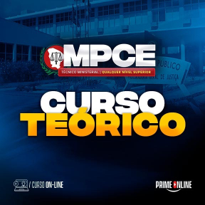 Logo [ON-LINE] MPCE - TÉCNICO MINISTERIAL (CURSO TEÓRICO) - PÓS-EDITAL