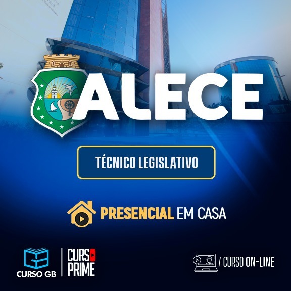 Logo [PRESENCIAL EM CASA] ALECE - TÉCNICO LEGISLATIVO 