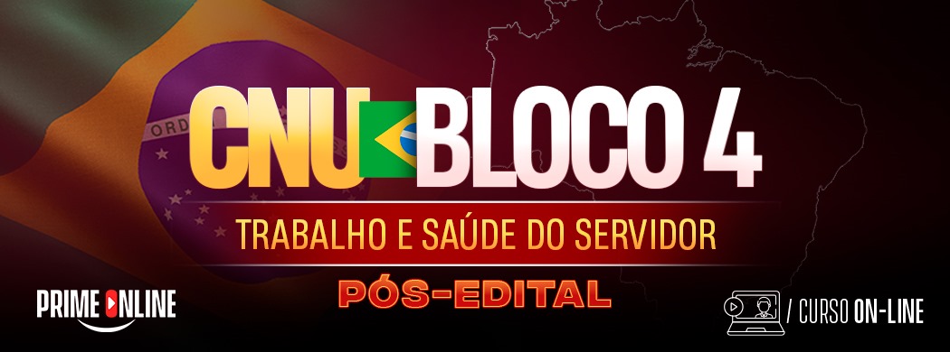 Logo [ON-LINE] CNU | BLOCO 04 - TRABALHO E SAÚDE DO SERVIDOR - PÓS EDITAL