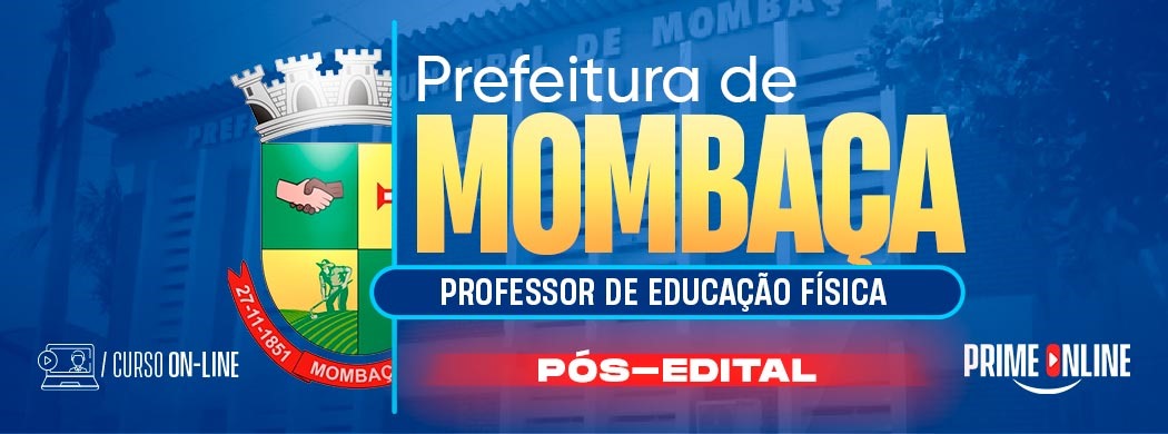 Logo [ON-LINE] PREFEITURA DE MOMBAÇA - PROFESSOR DE EDUCAÇÃO FÍSICA - PÓS EDITAL