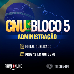 Curso [ON-LINE] CNU 2 | BLOCO 5: ADMINISTRAÇÃO - PÓS-EDITAL