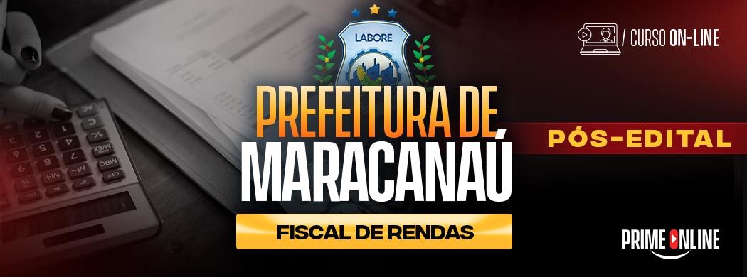 Logo [ON-LINE] PREFEITURA DE MARACANAÚ - FISCAL DE RENDAS - PÓS EDITAL