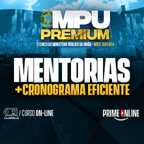 Logo [ON-LINE] MPU - CURSO DE MENTORIAS - TÉCNICO DO MINISTÉRIO PÚBLICO