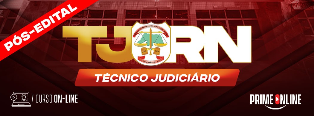 Logo [ON-LINE] TJRN - TÉCNICO JUDICIÁRIO - PÓS-EDITAL