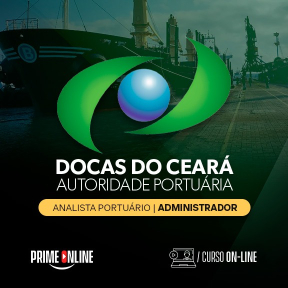 Logo [ON-LINE]  DOCAS - CE | ANALISTA PORTUÁRIO | ESPECIALIDADE: ADMINISTRADOR 