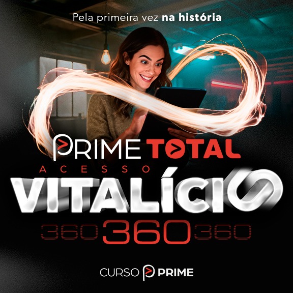 [ON-LINE] PRIME TOTAL | ASSINATURA VITALÍCIA