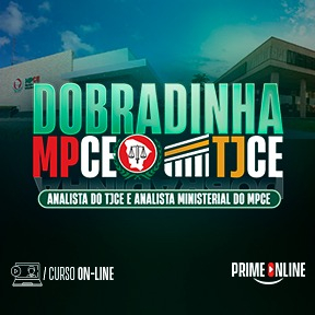 Logo [ON-LINE] DOBRADINHA | MPCE + TJCE - ANALISTA 