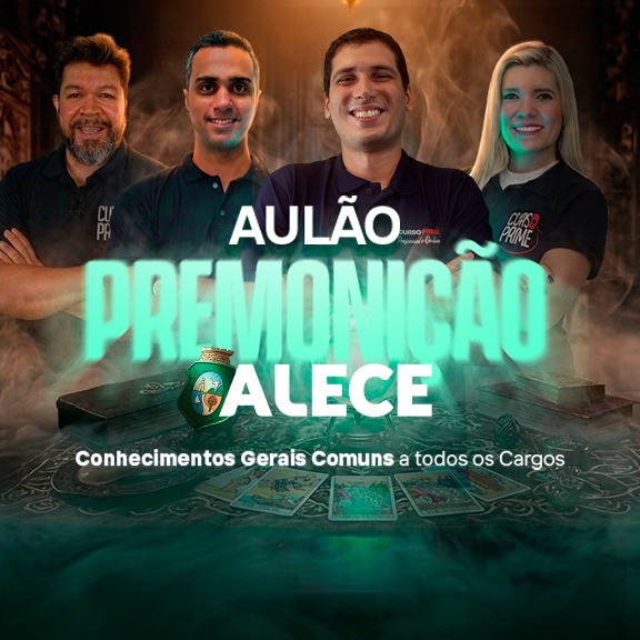 [MODULAR/ON-LINE] AULÃO PREMONIÇÃO ALECE