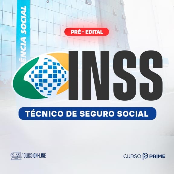 [ON-LINE] INSS | TÉCNICO DO SEGURO SOCIAL - PRÉ-EDITAL
