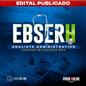 Logo [ON-LINE] EBSERH | ANALISTA ADMINISTRATIVO - SUPERIOR EM QUALQUER ÁREA - PÓS-EDITAL 