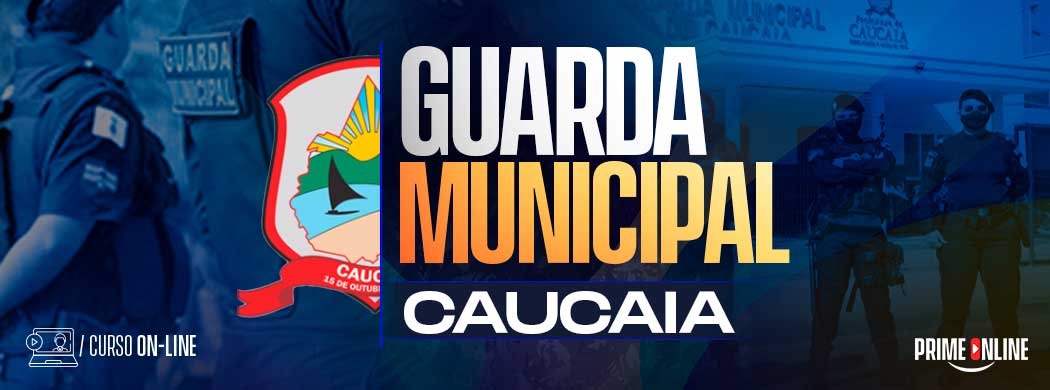 Logo [ON-LINE] GUARDA MUNICIPAL DE CAUCAIA - PÓS EDITAL