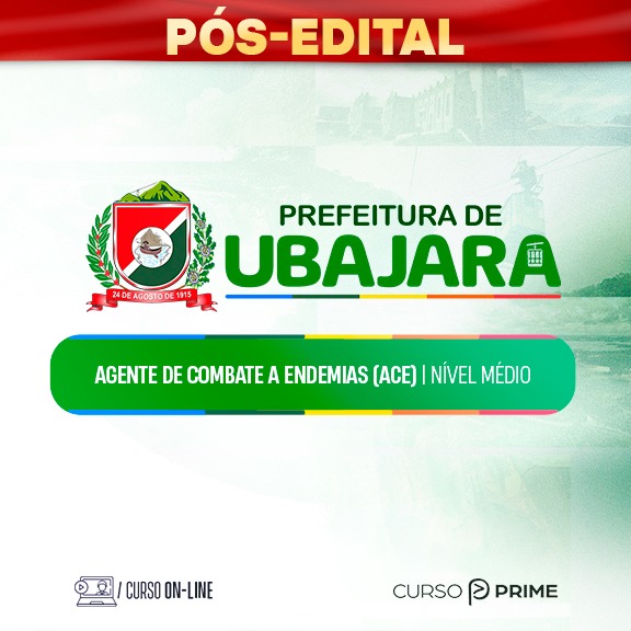 [ON-LINE] PREFEITURA DE UBAJARA-CE | AGENTE DE COMBATE A ENDEMIAS (ACE)