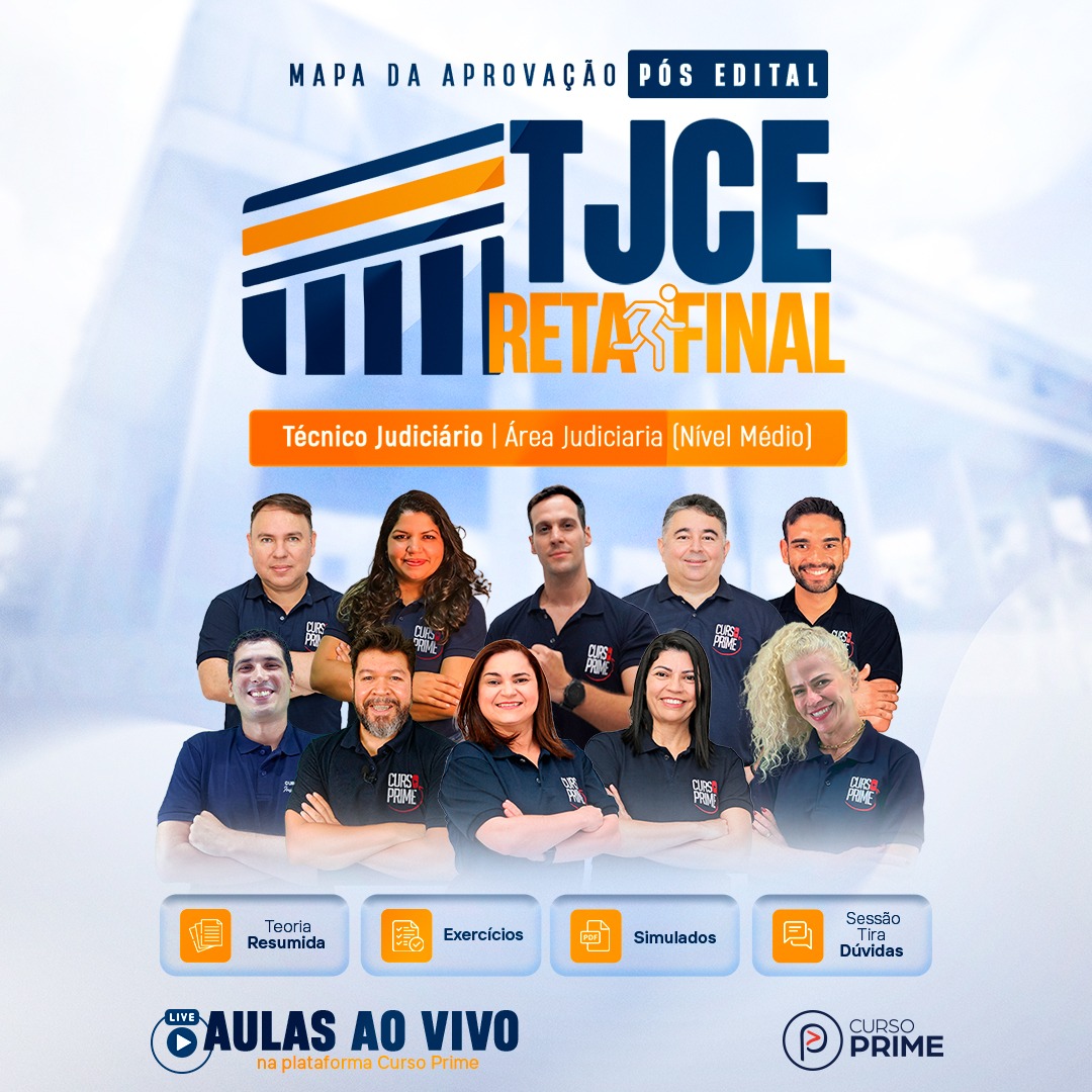 [MODULAR/ON-LINE] RETA FINAL TJCE | MAPA DA APROVAÇÃO - PÓS-EDITAL