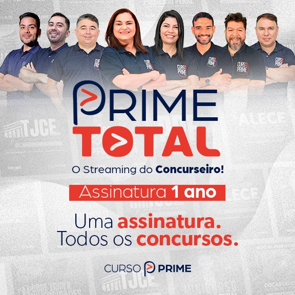 Logo [ON-LINE] PRIME TOTAL - ASSINATURA DE 01 ANO 