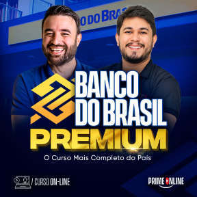 Logo [ON-LINE] BANCO DO BRASIL PREMIUM (Teoria | Exercícios | Simulados | Mentorias)