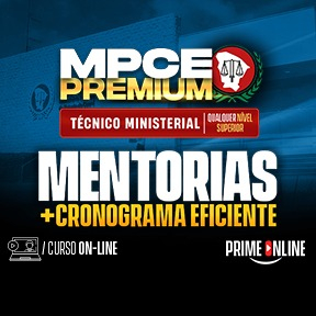 Logo [ON-LINE] MPCE - TÉCNICO MINISTERIAL (CURSO DE MENTORIAS) - PÓS-EDITAL