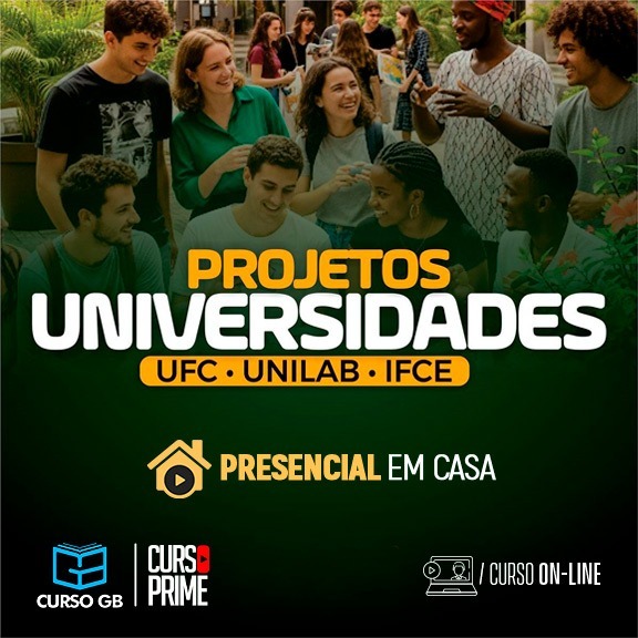 Logo [PRESENCIAL EM CASA] PROJETO UNIVERSIDADES - UFC | UNILAB  | IFCE 