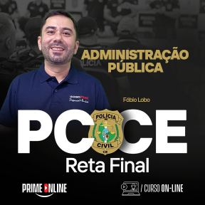 Logo [MODULAR/ON-LINE] RETA FINAL PCCE - ADMINISTRAÇÃO - FÁBIO LOBO 