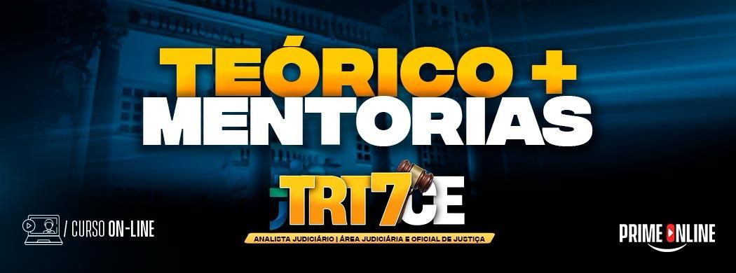 Logo [ON-LINE] TRT CE (7ª REGIÃO) | ANALISTA JUDICIÁRIO - ÁREA JUDICIÁRIA E OFICIAL DE JUSTIÇA (CURSO TEÓRICO) - PÓS-EDITAL