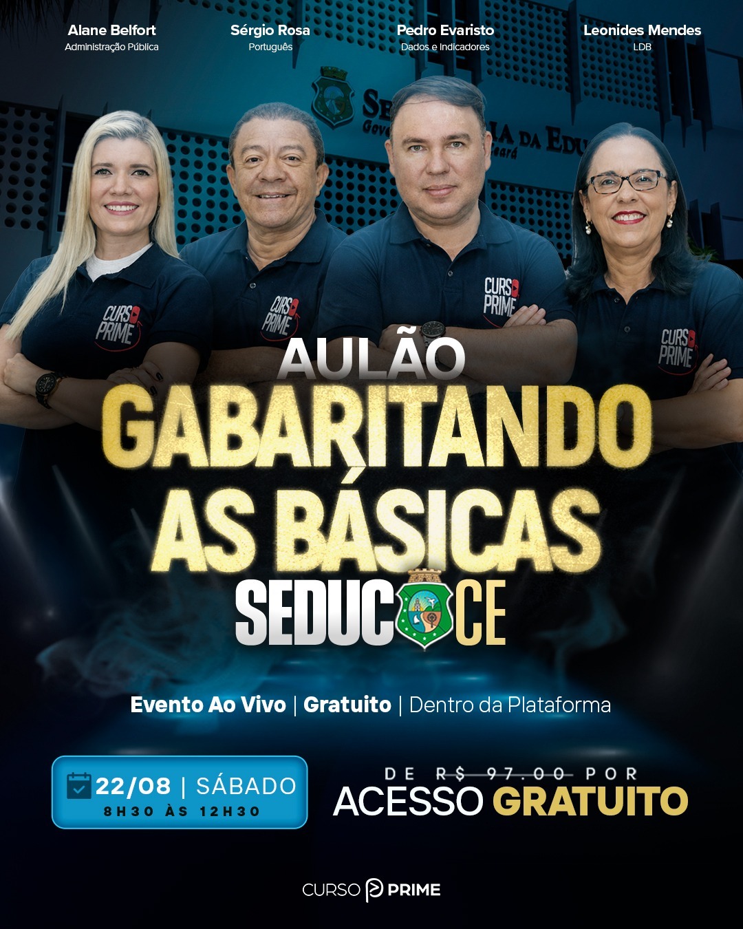 [MODULAR/ON-LINE] SEDUC-CE | AULÃO - GABARITANDO AS BÁSICAS