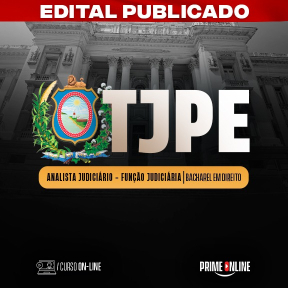 Curso [ON-LINE] TJPE | ANALISTA JUDICIÁRIO - APJ/FUNÇÃO JUDICIÁRIA - PÓS EDITAL