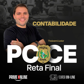 Logo [MODULAR/ON-LINE] RETA FINAL PCCE - CONTABILIDADE - THALVANNI JUNIOR 
