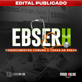 Logo [ON-LINE] EBSERH | CONHECIMENTOS BÁSICOS COMUNS A TODAS AS ÁREAS - PÓS-EDITAL