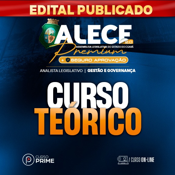 [ON-LINE] ALECE |  ANALISTA LEGISLATIVO - GESTÃO E GOVERNANÇA - PÓS-EDITAL