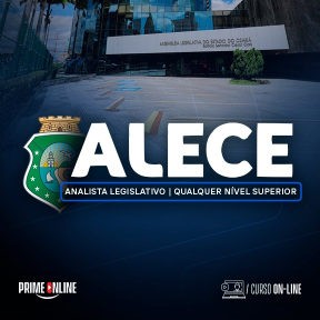 Logo [ON-LINE] ALECE - ANALISTA LEGISLATIVO | ÁREA: CONSULTOR TÉCNICO LEGISLATIVO QUALQUER NÍVEL SUPERIOR