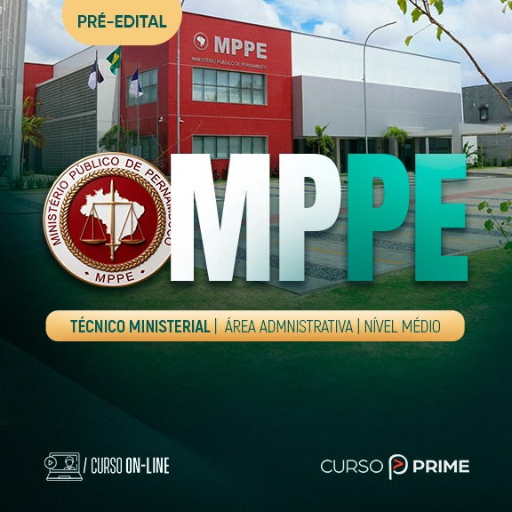[ON-LINE] MPPE | TÉCNICO MINISTERIAL - ÁREA ADMINISTRATIVA
