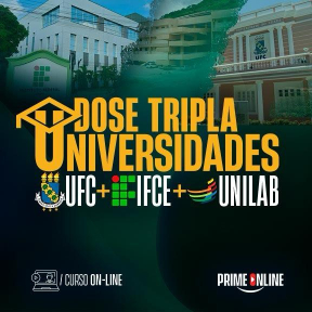 Logo [ON-LINE] DOSE TRIPLA (IFCE + UNILAB + UFC) - ASSISTENTE EM ADMINISTRAÇÃO 
