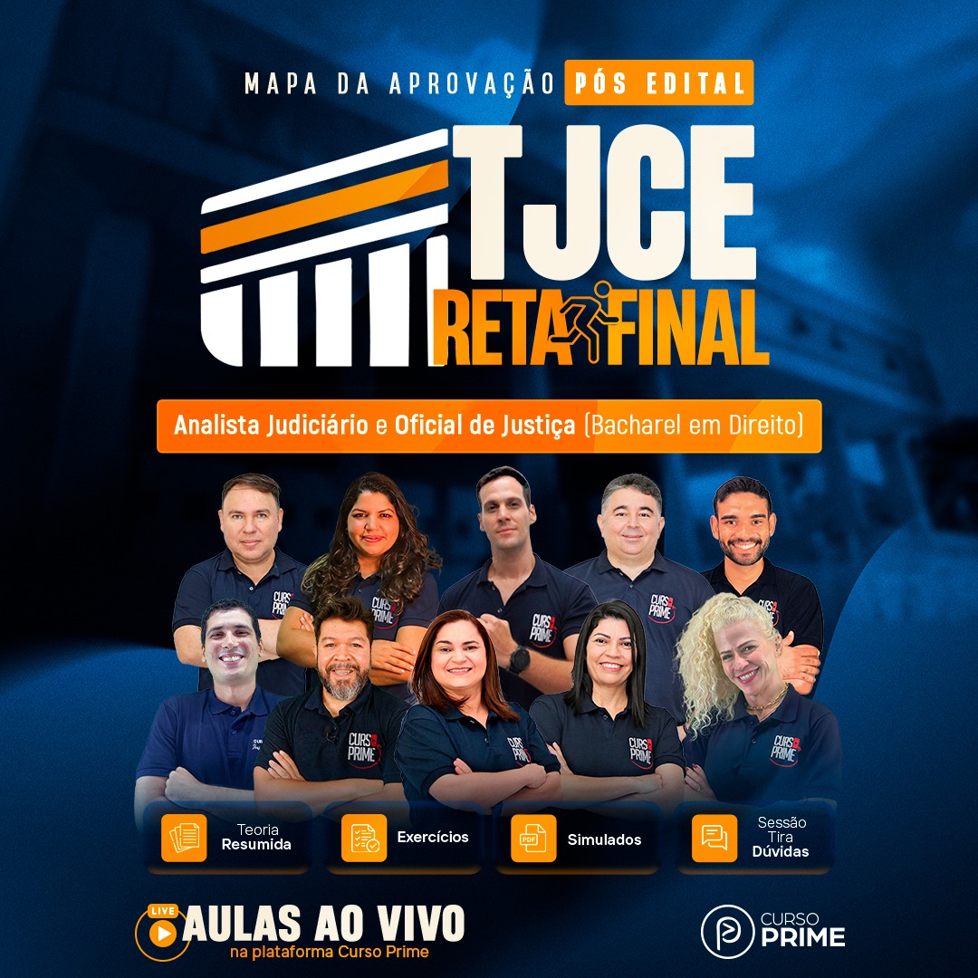 [MODULAR/ON-LINE] RETA FINAL TJCE | MAPA DA APROVAÇÃO - PÓS-EDITAL