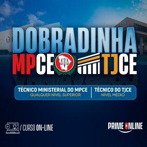 Logo [ON-LINE] DOBRADINHA | MPCE + TJCE - TÉCNICO 