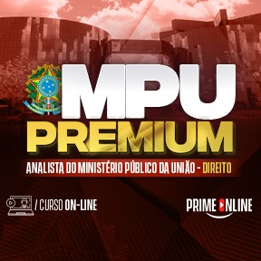 Logo [ON-LINE] MPU PREMIUM ANALISTA DO MINISTÉRIO PÚBLICO DA UNIÃO: DIREITO