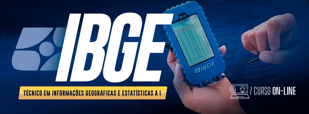 Logo [ON-LINE] IBGE - Técnico em Informações Geográficas e Estatísticas A I