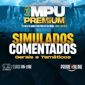 Logo [ON-LINE] MPU - CURSO DE SIMULADOS - TÉCNICO DO MINISTÉRIO PÚBLICO