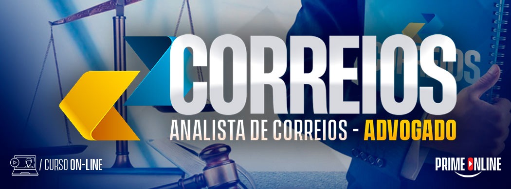 Logo [ON-LINE] CORREIOS | ANALISTA DE CORREIOS: ADVOGADO  (CURSO TEÓRICO) - PÓS-EDITAL