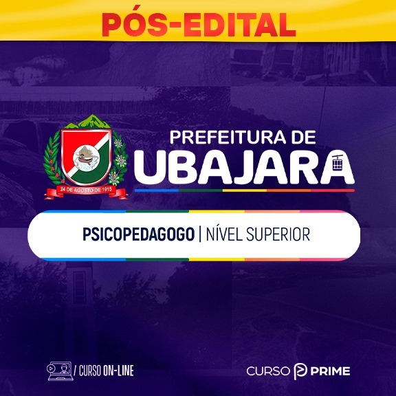 [ON-LINE] PREFEITURA DE UBAJARA-CE | PSICOPEDAGOGO