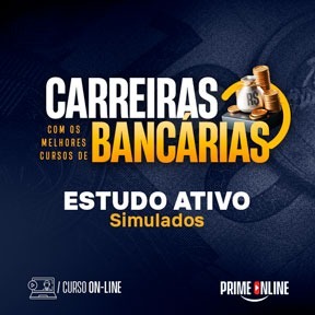 Logo [CARREIRAS BANCÁRIAS] Simulado Temático - Conhecimentos Bancários