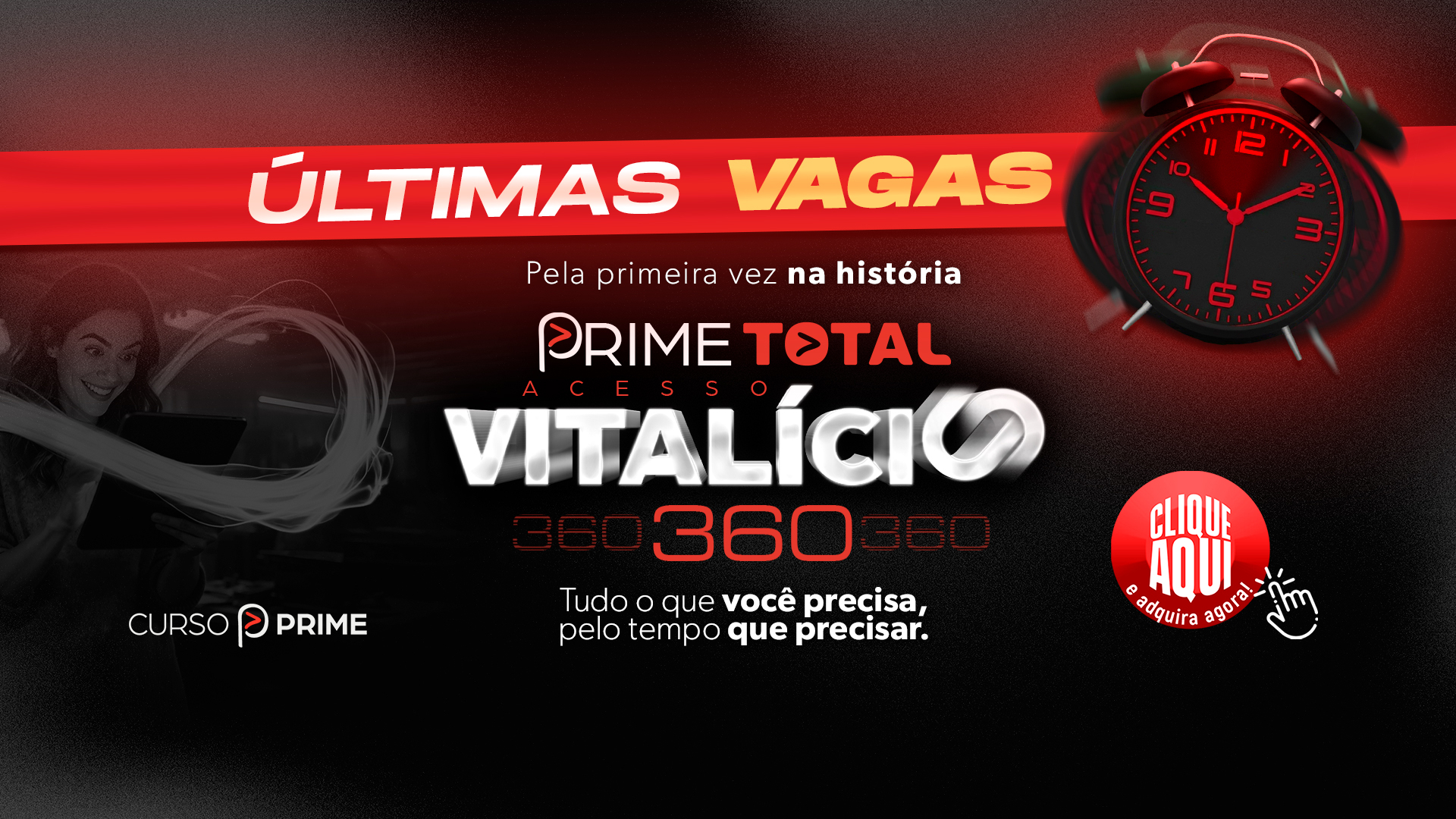ÚLTIMAS VAGAS